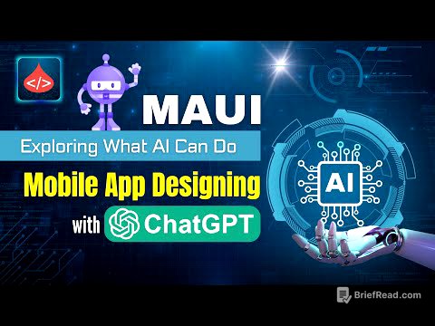 ChatGPT: Your Virtual App Designer for .NET MAUI [DotNet MAUI]