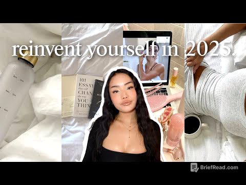 11 life changing EASY habits to reinvent yourself and GLOW UP for 2025