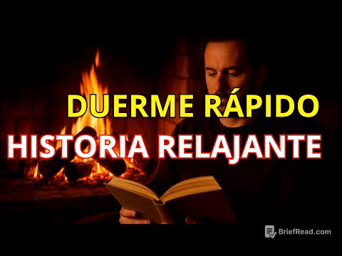 Una historia para dormir rápido y bien | sonido ambiente agradable y relajante