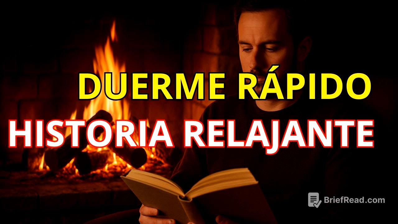 Una historia para dormir rápido y bien | sonido ambiente agradable y relajante