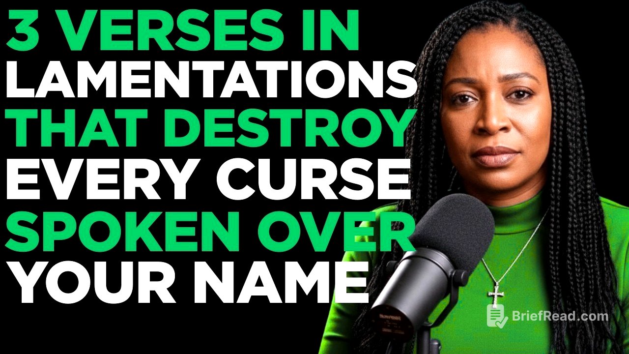 Ex-Witch REVEALS The 3 Verses in LAMENTATIONS That Destroy Every Curse Spoken Over Your Name ⚡😨