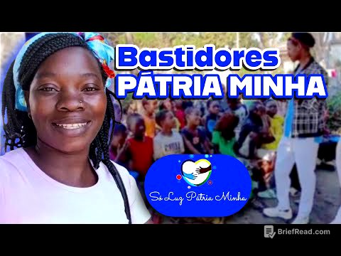 PÁTRIA MINHA em ação! 💛 Vejas os bastidores desse dia maravilhoso🙏 - @LuzPatriaminha