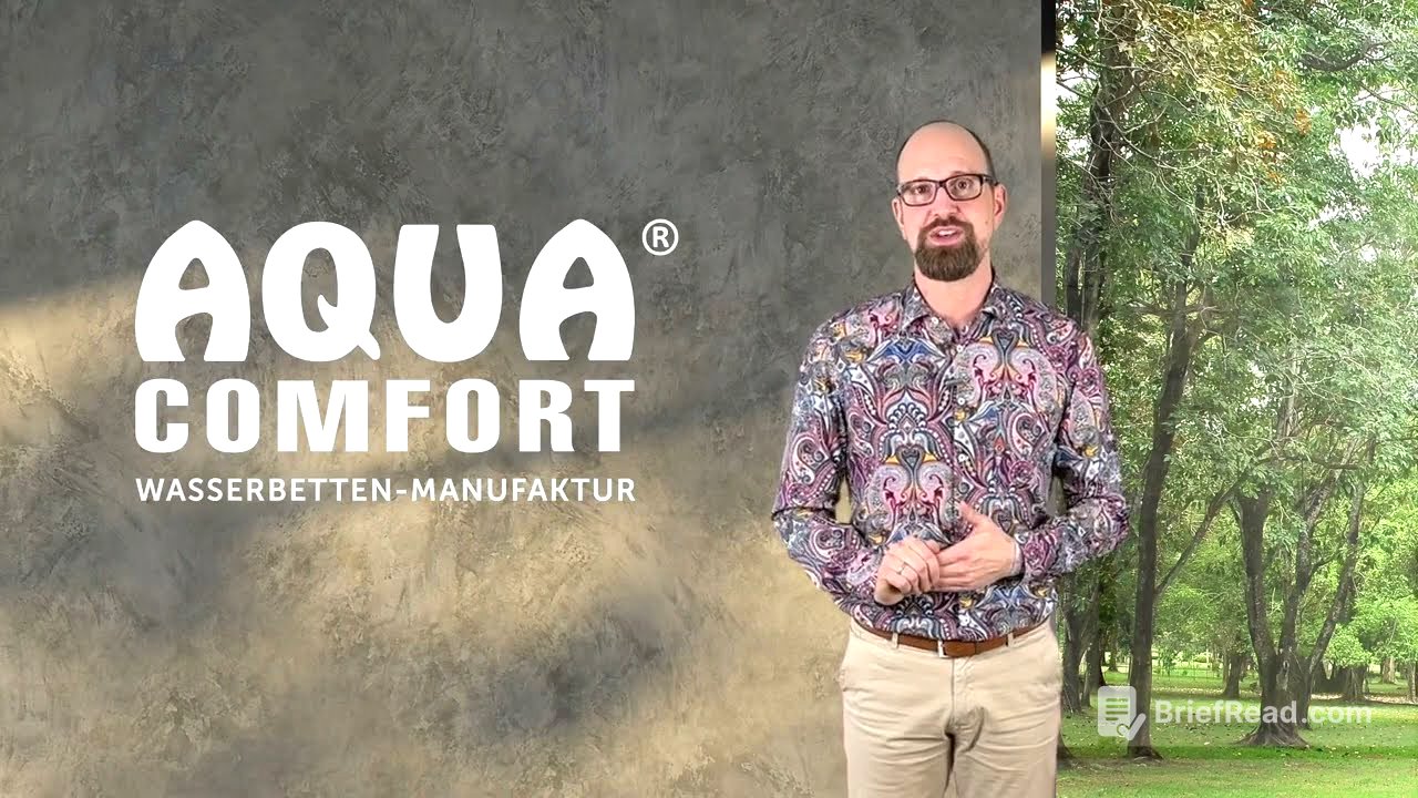 Individuell auf Ihren Körper gefertigte Wasserbett-Matratzen - patentiertes Verfahren