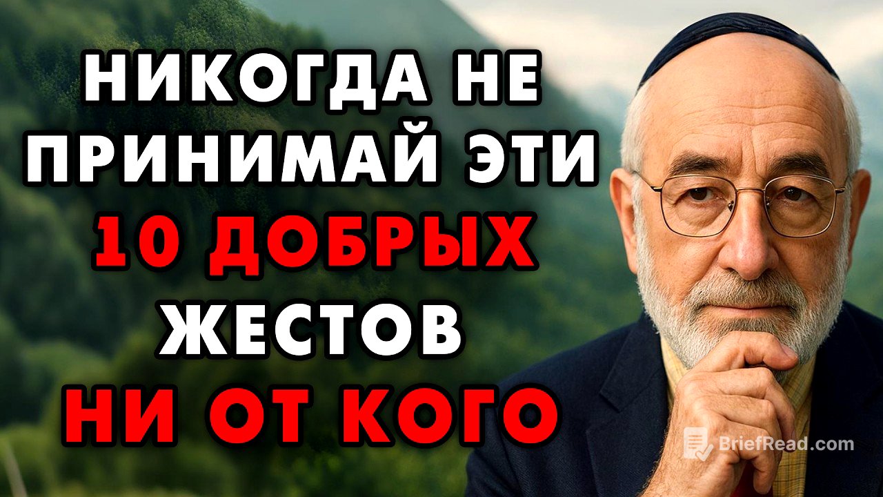 Эти 9 Ловушек преподносят под видом Доброты - Это должен знать каждый! Еврейская мудрость