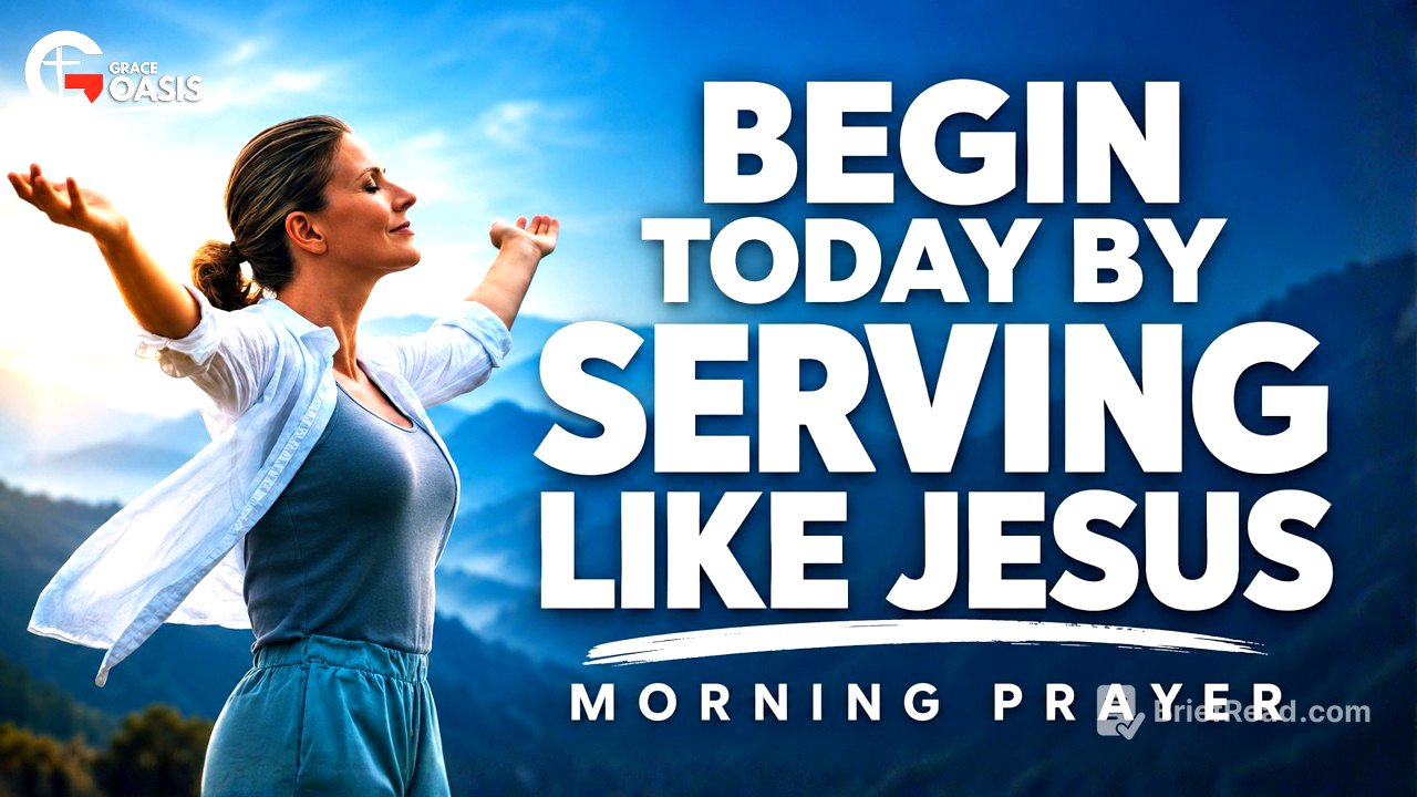 Choose to Serve Like Jesus Today | Morning Prayer