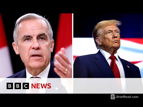 Canadian PM Carney to meet Trump for first time to discuss tariffs | BBC News
