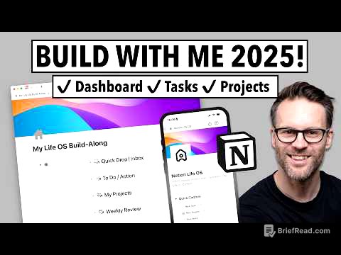 Get Organized In Notion: Build A Second Brain With Me 2025!