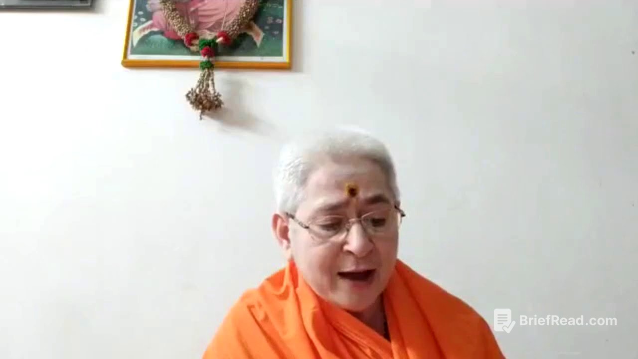 Panchadashi (Ch 1) - 04 by Swamini Sadvidyananda