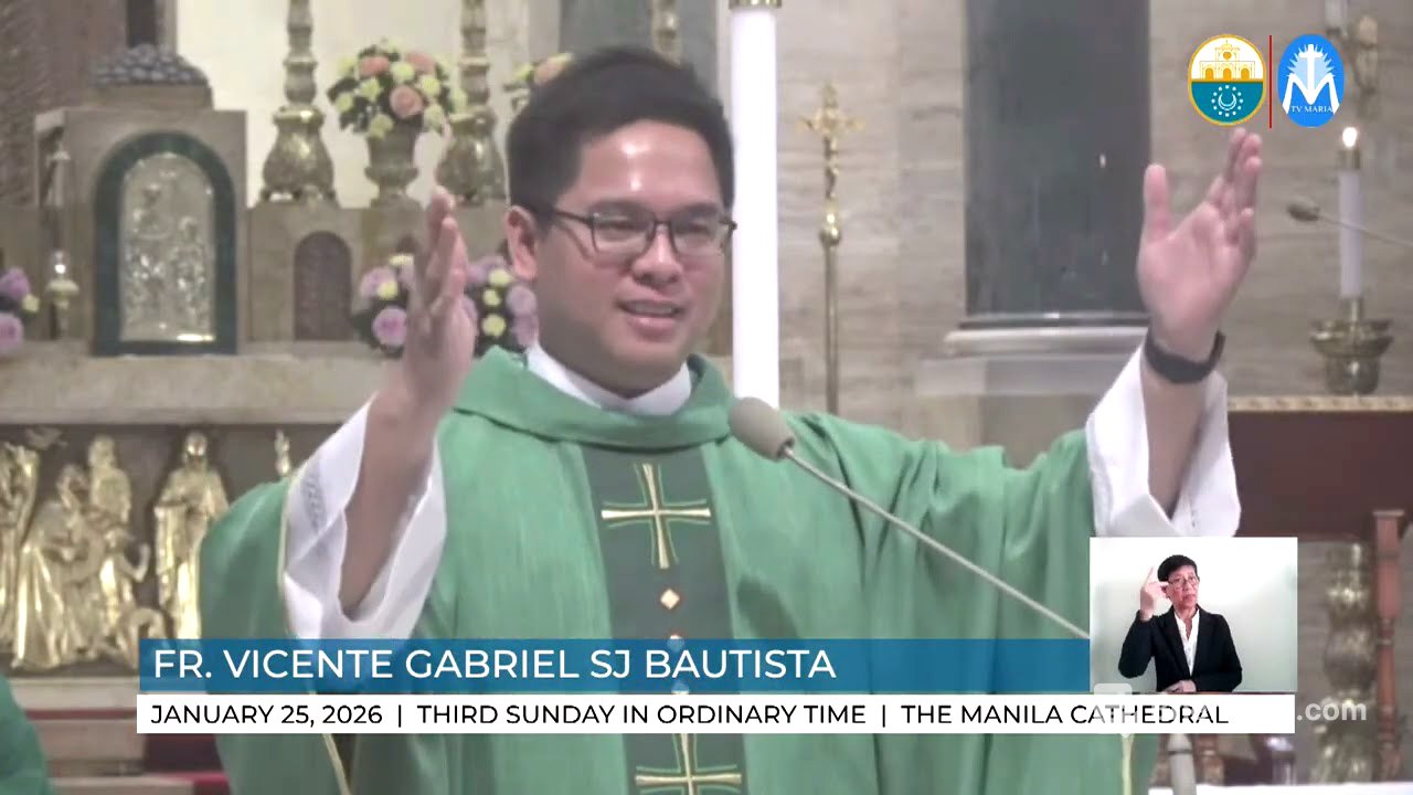 HOMILY January 25, 2026