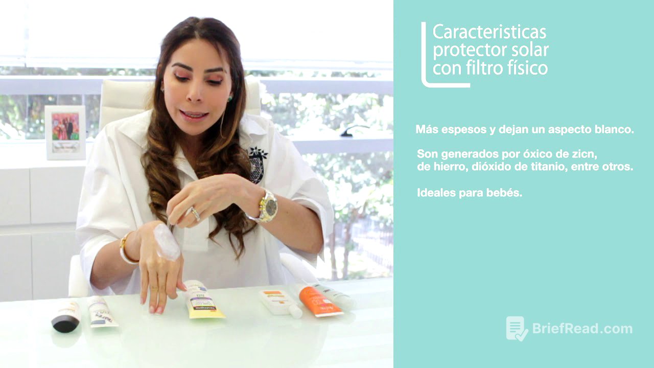 Protector solar: Diferencias entre protector físico y químico