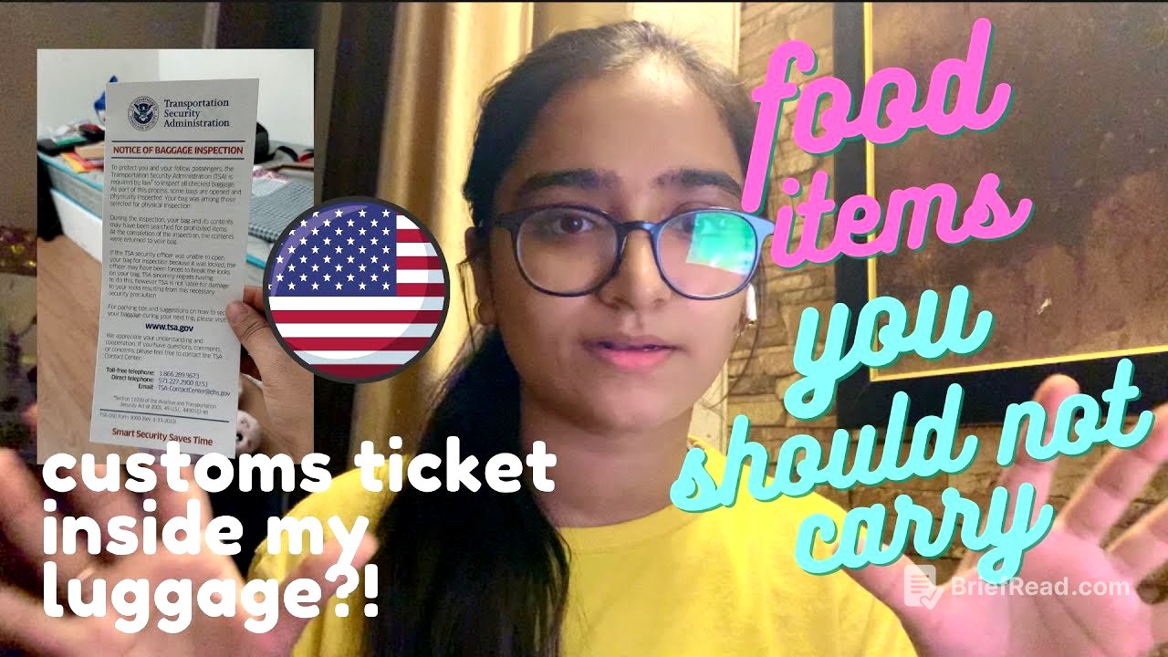 AVOID CARRYING THESE FOOD ITEMS TO USA | MOVING ABROAD PACKING LIST