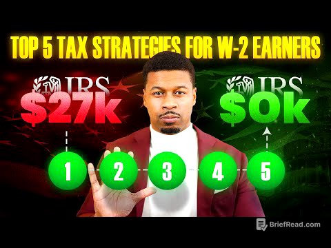 Tax Strategies For W-2 Earners: Top 5 Tax Saving Tips in 2025