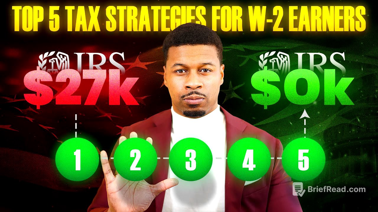Tax Strategies For W-2 Earners: Top 5 Tax Saving Tips in 2025