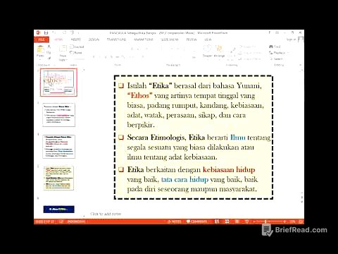 PANCASILA Sebagai Etika Bangsa   ZM