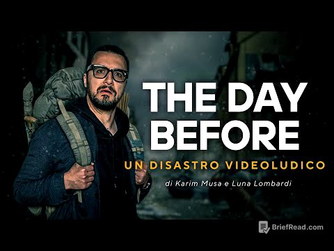 THE DAY BEFORE - Un disastro videoludico