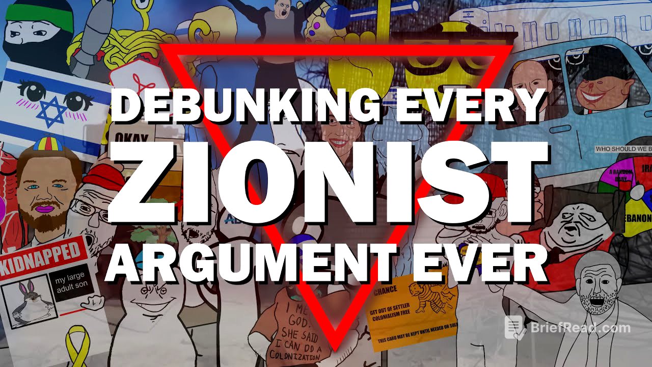 Debunking Every Zionist Argument Ever