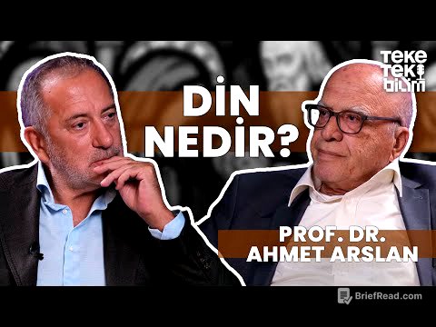 Din nedir? / Prof. Dr. Ahmet Arslan - Fatih Altaylı & Teke Tek Bilim