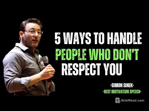 5 Ways to Handle People Who Don’t Respect You  | Motivational Speech by Simon Sinek |