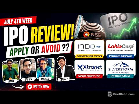 Indo-MIM, Lohia & other July 4th week IPOs - Apply/Avoid? Primary Market Chatter