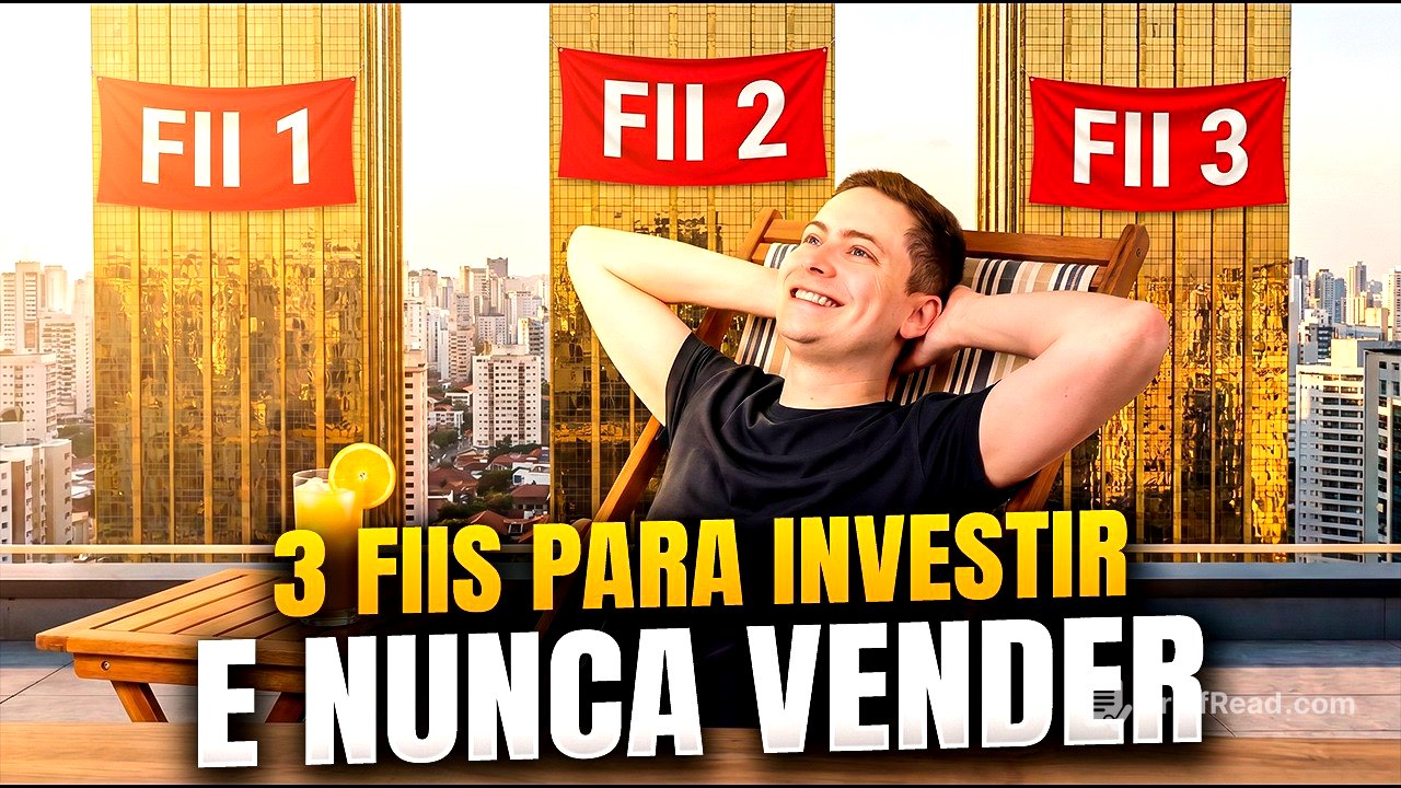 Os 3 MELHORES FUNDOS IMOBILIÁRIOS para INVESTIR hoje e NUNCA mais VENDER!