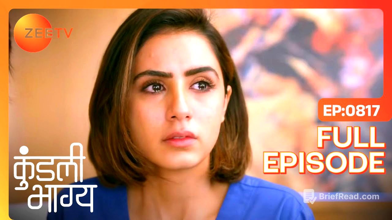 Mahira क्या बयान देगी police को? | Kundali Bhagya | Full Ep 817 | Zee TV | 3 Nov 2020