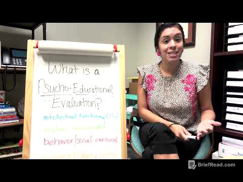What is a Psycho-Educational Evaluation?