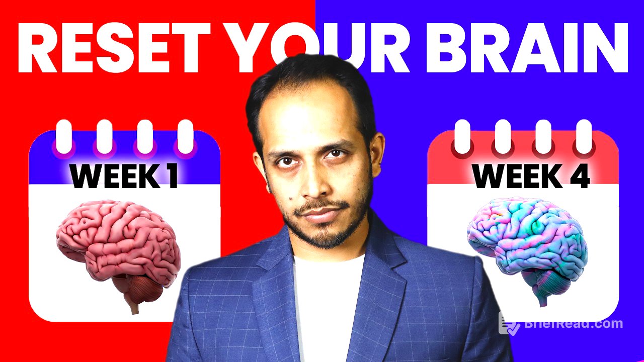 How to Rewire Your Brain in 30 Days | Neuroplasticity Explained Step-by-Step