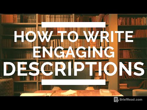 How to Write Engaging Descriptions in Fiction