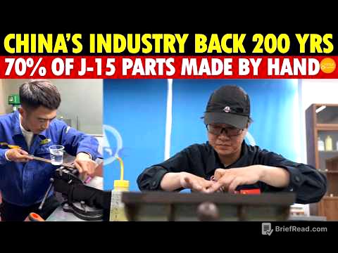 China’s Shameless Fakes! Boasting Hand-Polished Chips and Manual File Processing of J-15 Parts