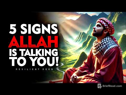 5 powerful  Signs Allah is Talking To You | Are You Listening? | ISLAM