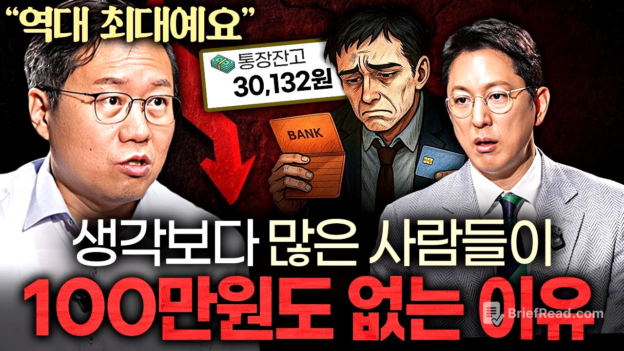월급이 올라도 2030이 점점 빚더미에 앉는 진짜 이유 ㅣ지식인초대석 EP.55 (박종훈 기자 1부)