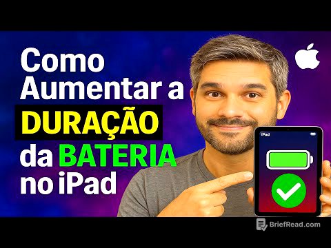 Como Aumentar a DURAÇÃO da BATERIA no iPAD