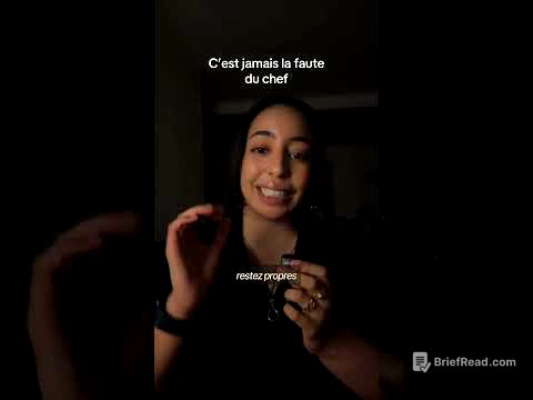 C’est jamais la faute du chef