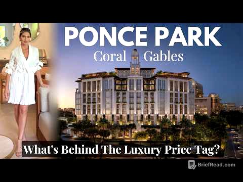 Ponce Park - Coral Gables FULL TOUR - Is it really the MOST LUXURIOUS Pre Construction Project?