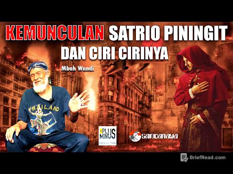 🔴 MUNCULNYA SATRIO PININGIT DAN CIRI CIRI NYA | Mbah Wandi | sabdanaya channel