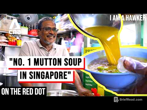 Singapore's Michelin Bib Gourmand Hawkers: Bahrakath Mutton Soup | On The Red Dot