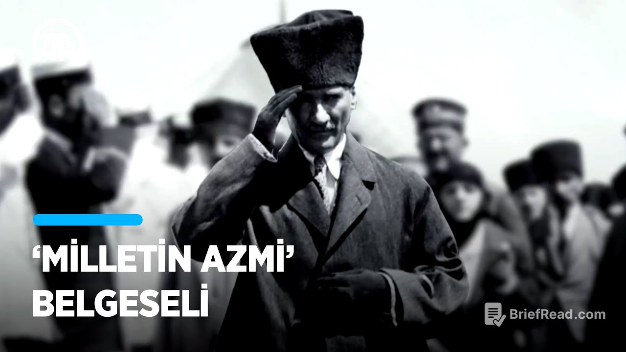 Büyük Taarruz, ilk kez yayımlanan görüntülerle 'Milletin Azmi' belgeselinde