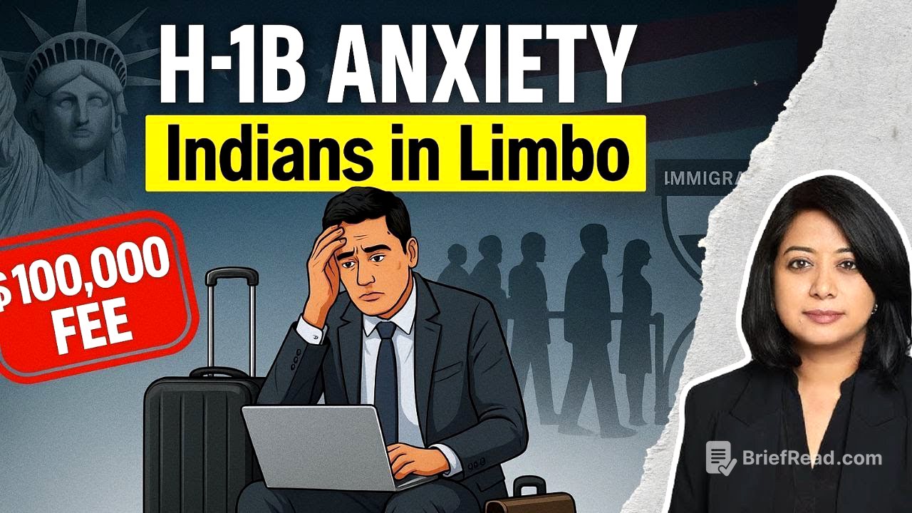 H-1B Anxiety: Why Indians in the U.S. Feel Trapped