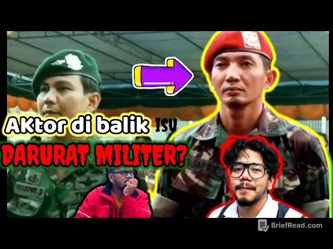 Eps 915 | BUKAN FERRY IRWANDI YANG MENUDING OKNUM TNI SEBAGAI AKTOR KERUSUHAN AGUSTUS: INI PETANYA