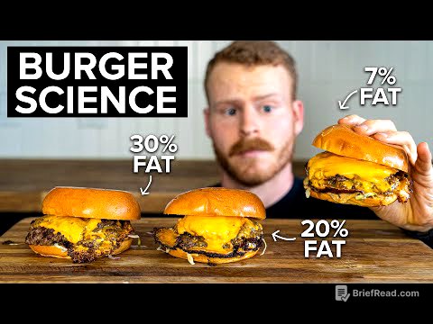 How to make the Perfect Burger at home, according to science.
