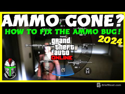 How to Fix the GTA Online Ammo Bug! 2024