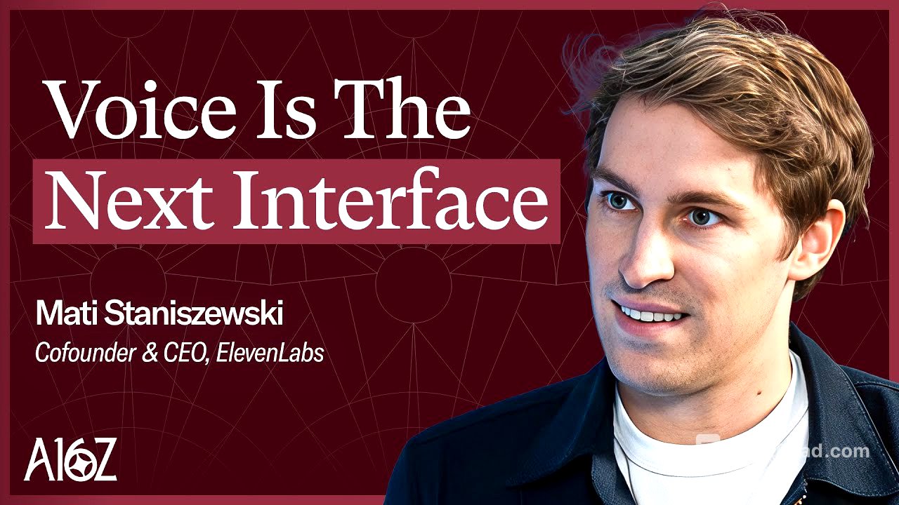 ElevenLabs CEO: Why Voice is the Next AI Interface