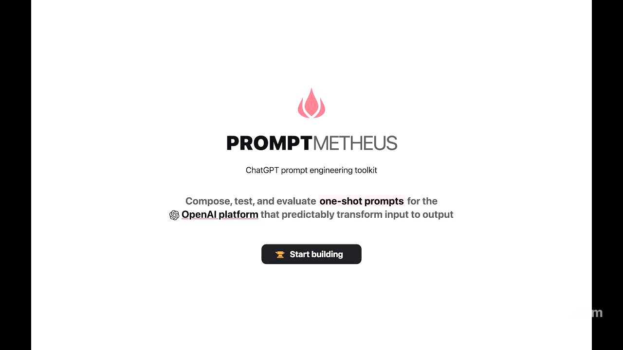 Promptmetheus – Prompt Engineering Demo