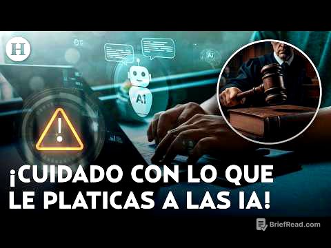 ¿Sabías que todo lo que escribes en un chat de IA puede ser usado en tu contra? Este es el motivo