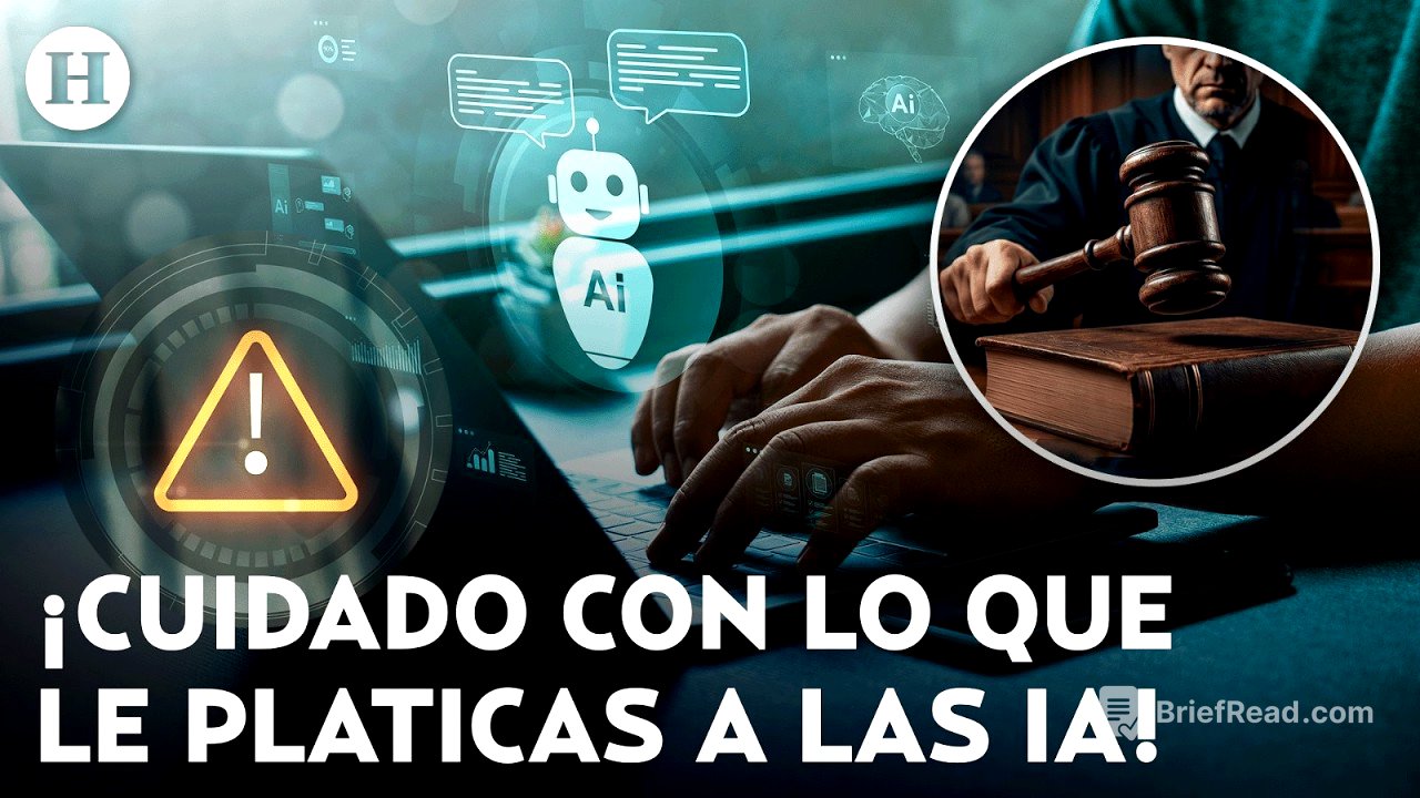 ¿Sabías que todo lo que escribes en un chat de IA puede ser usado en tu contra? Este es el motivo