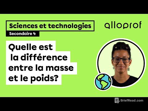 Quelle est la différence entre la masse et le poids? | Sciences et technologies | Alloprof