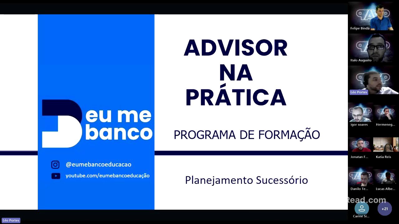 Formação T29A - Planejamento Patrimonial - 26/05/2025