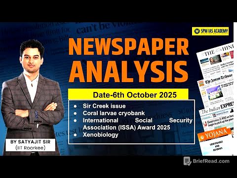 Newspaper Analysis for UPSC and APSC |6th October 2025 | APSC and UPSC Exam Preparation | SPM IAS