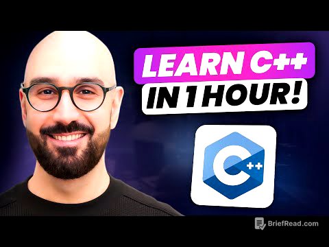 C++ Tutorial for Beginners - Learn C++ in 1 Hour