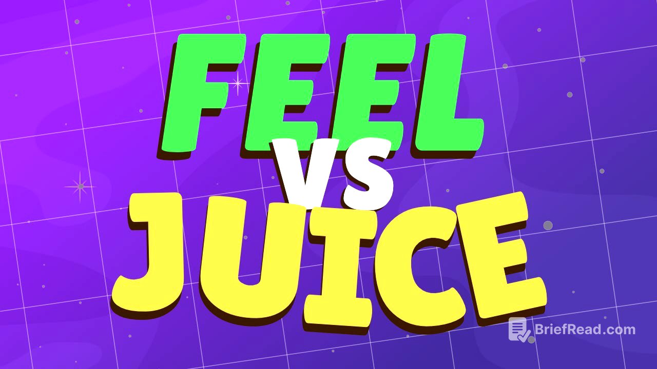 Game feel vs game juice: what's the difference?